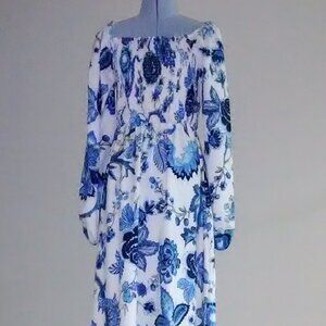 Chinoiserie Maxi Dress